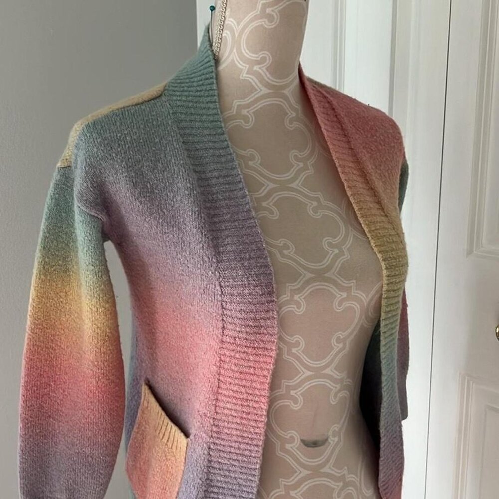 Rainbow cardigan